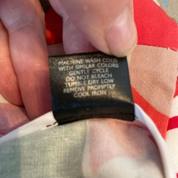 Natori Tropical Asian Floral High Rise Straight Leg Pants luxury fabric - Picture 7 of 8